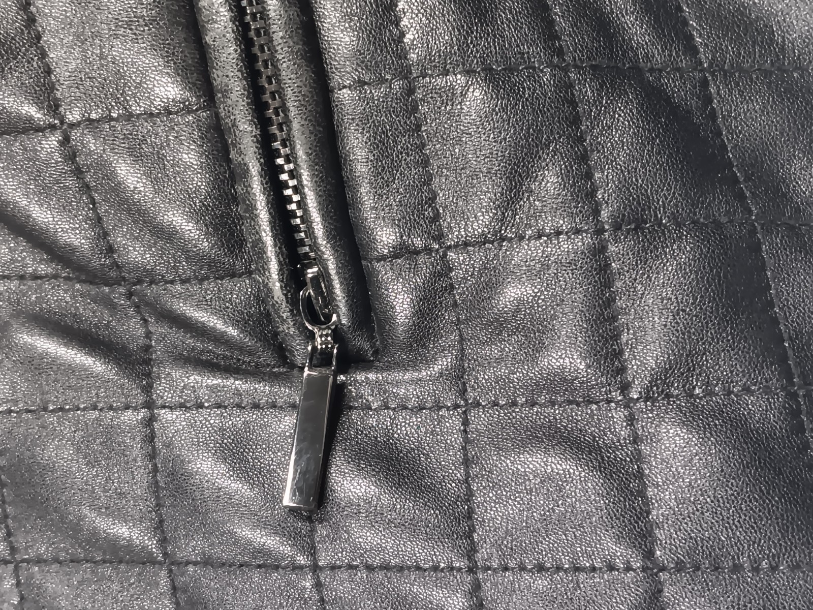 Petite Sophisticate Vintage Leather Jacket Ladies Size Large Black