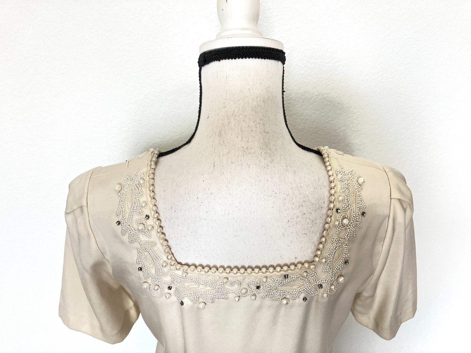 Nolan Miller Dynasty Collection, 1980s Beaded Evening Top