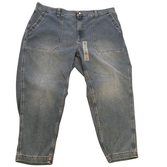 Old Navy Women&rsquo;s OG Chino Ankle High Rise Denim Stretch Jeans 2X NWOT