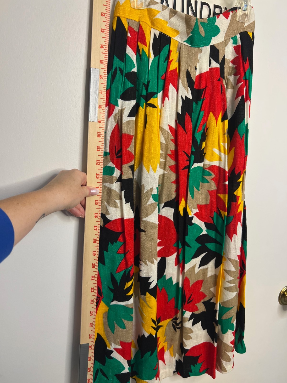 Vintage Bedford Fair Button Up Blazer Floral Zip Skirt Set Midi Sz Small