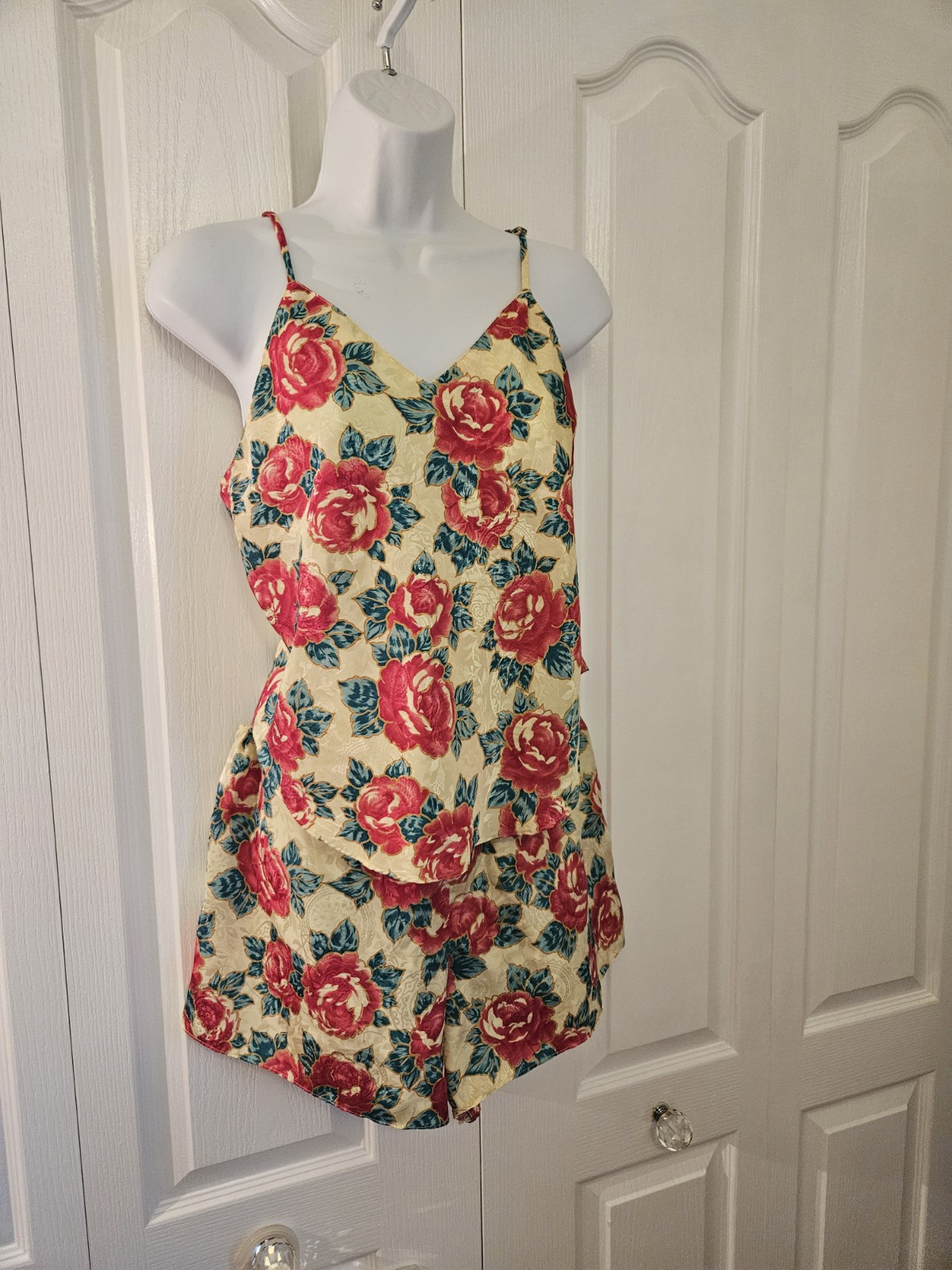 Vintage Petite Sophisticate Cami Set Women&rsquo;s Petite Multicolor Floral Size P
