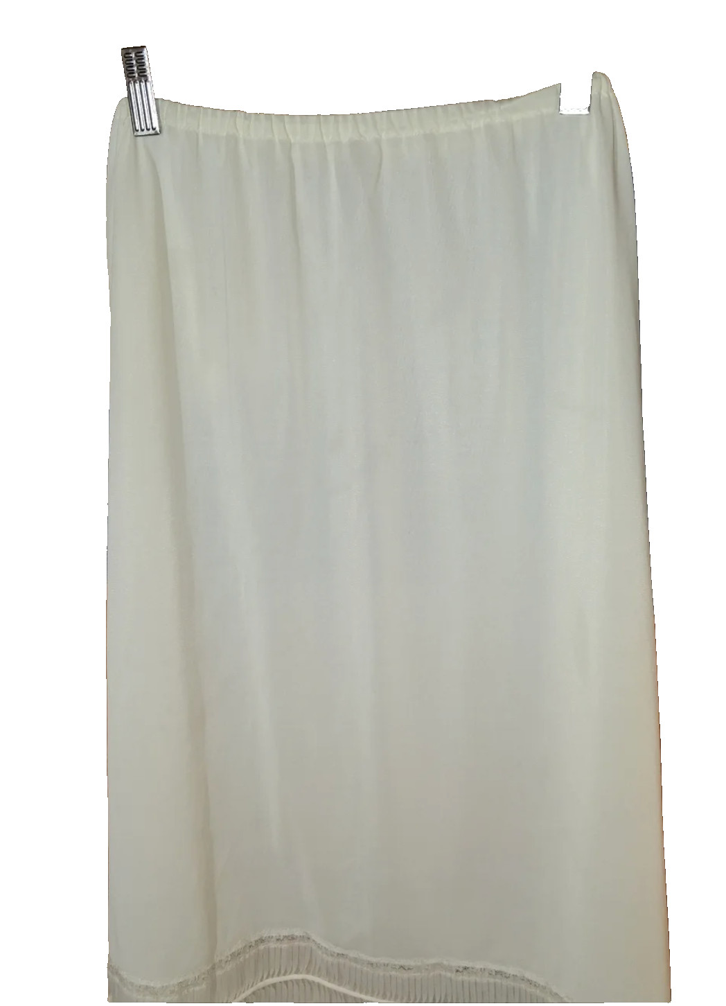 Vintage Mojud Half Slip M Coquette Romantic Feminine Cream Silky Cottagecore