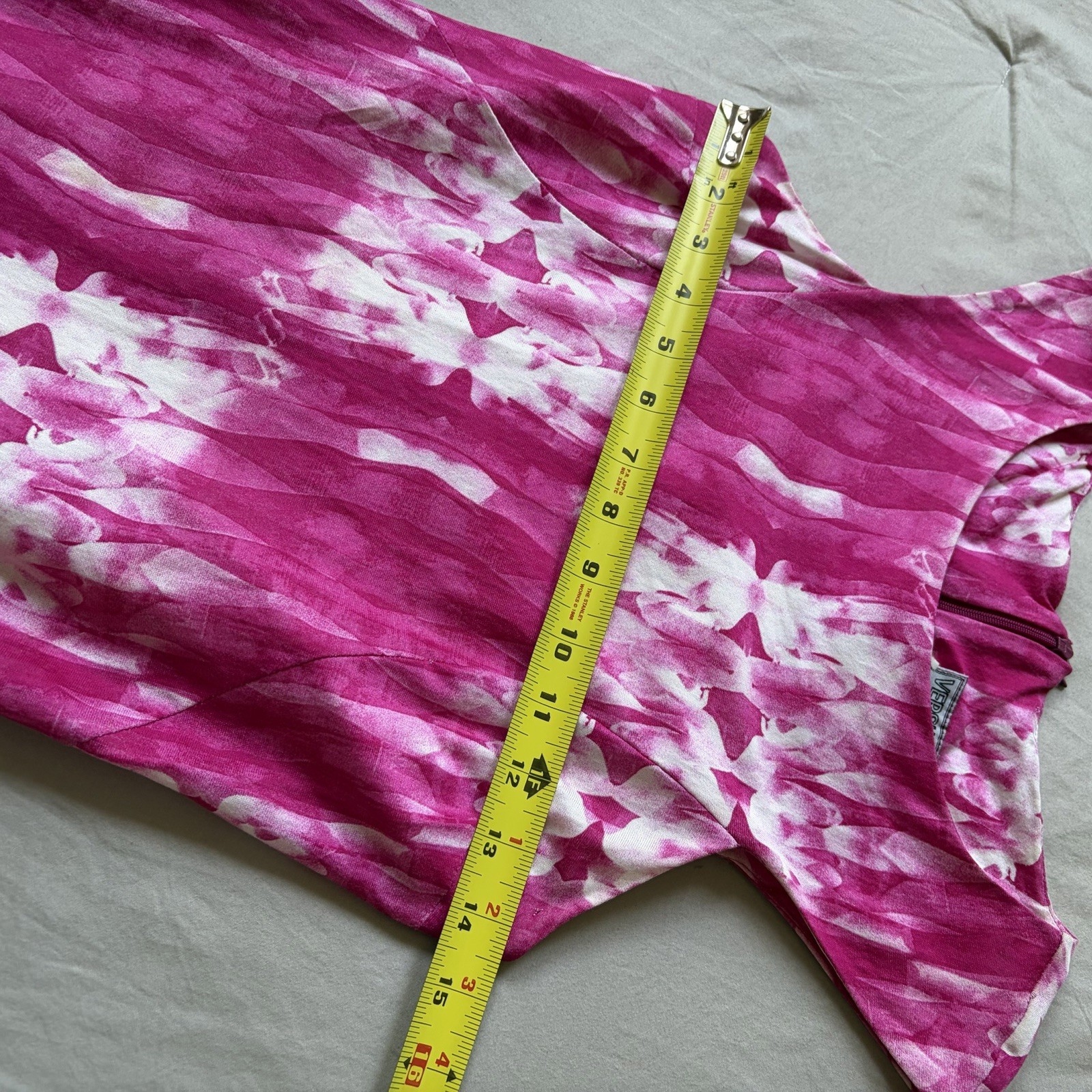 VERSUS Versace Vintage Pink Knee Length Summer Sun Dress Size Small