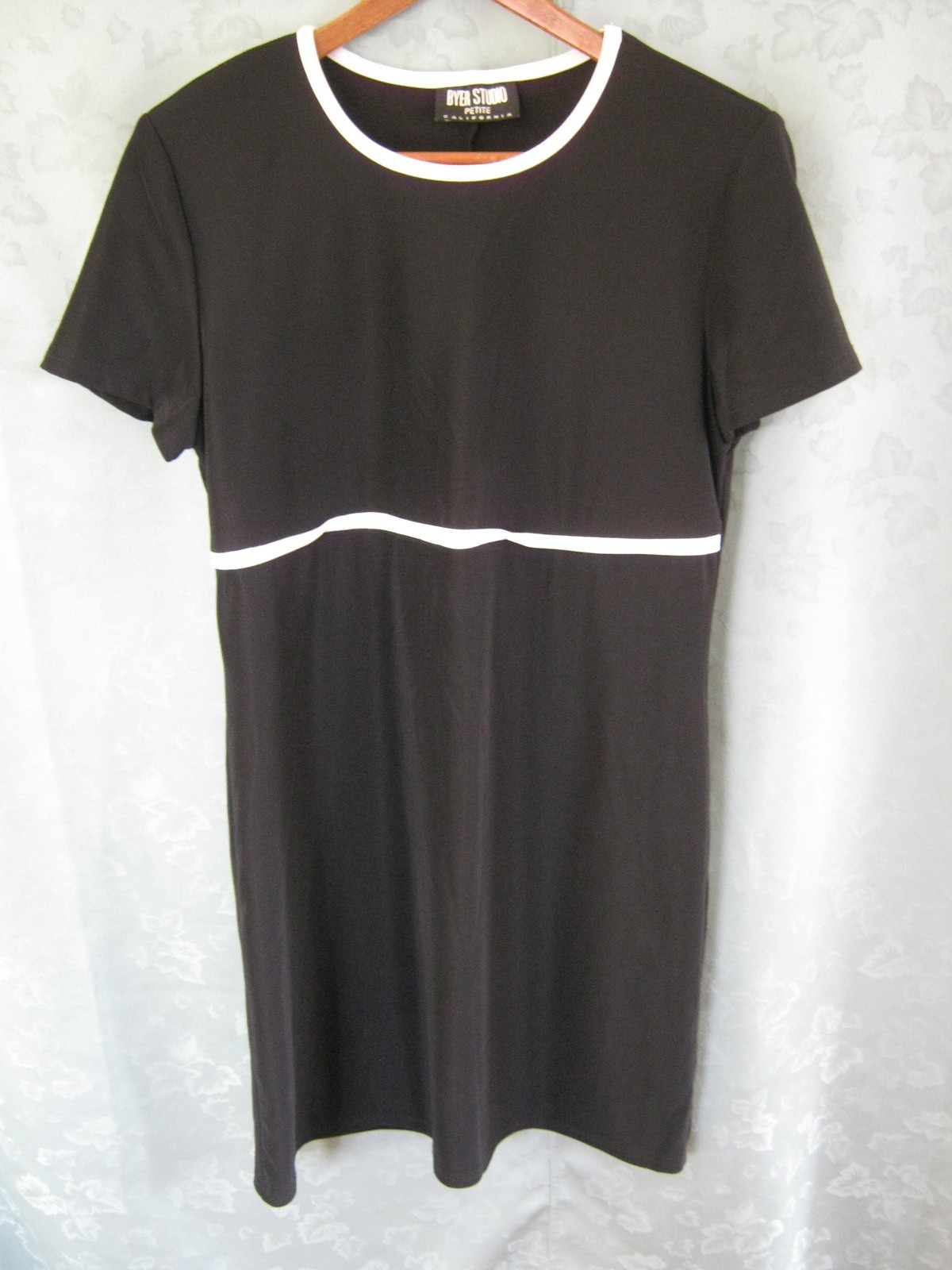 Vintage Byer Studio Scooter Dress Size PL Petite Large Stretchy 80&rsquo;s does 60&rsquo;s
