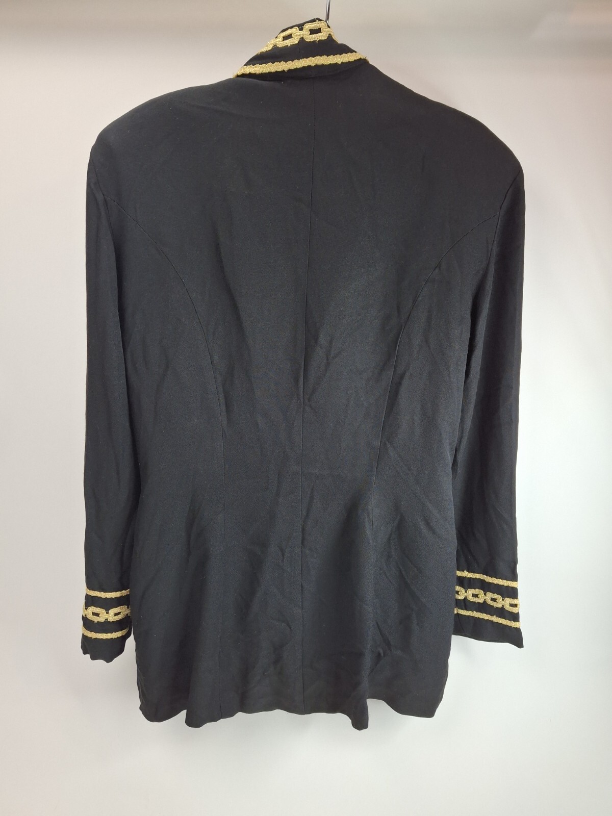 Blazer Jacket Retro Nautical Scarlett Vtg 80&rsquo;s Embroidered 9/10 Crest buttons