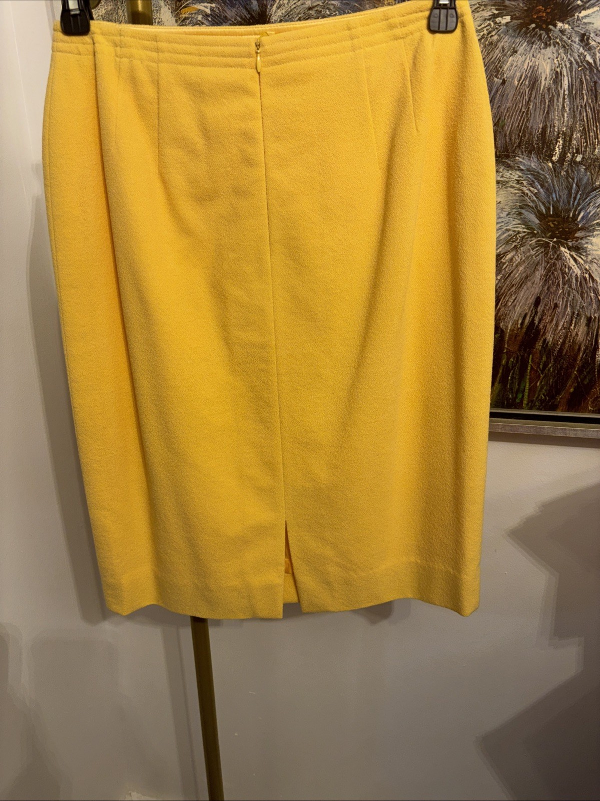 Vintage Escada Margaretha Ley, 90s Power Suit 38/42 Sunshine, Yellow RN61891