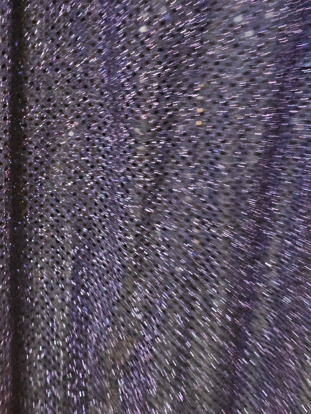 L.A. Glo Blue Iridescent Sequin Maxi Dress Evening Gown Flower Accent 20w 1990s
