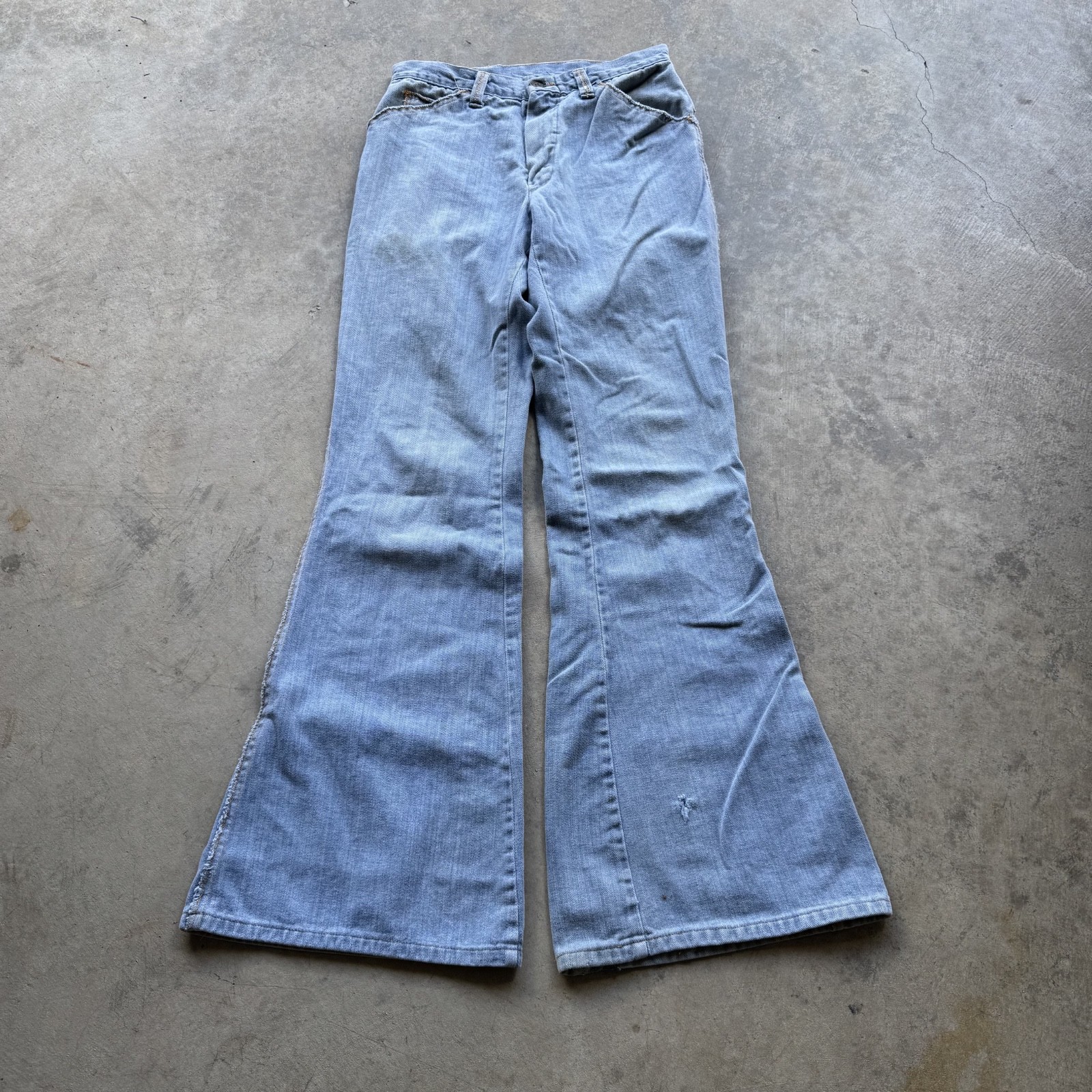 1970s Mr.Leggs Flare/Bell Bottom Jeans 26×31