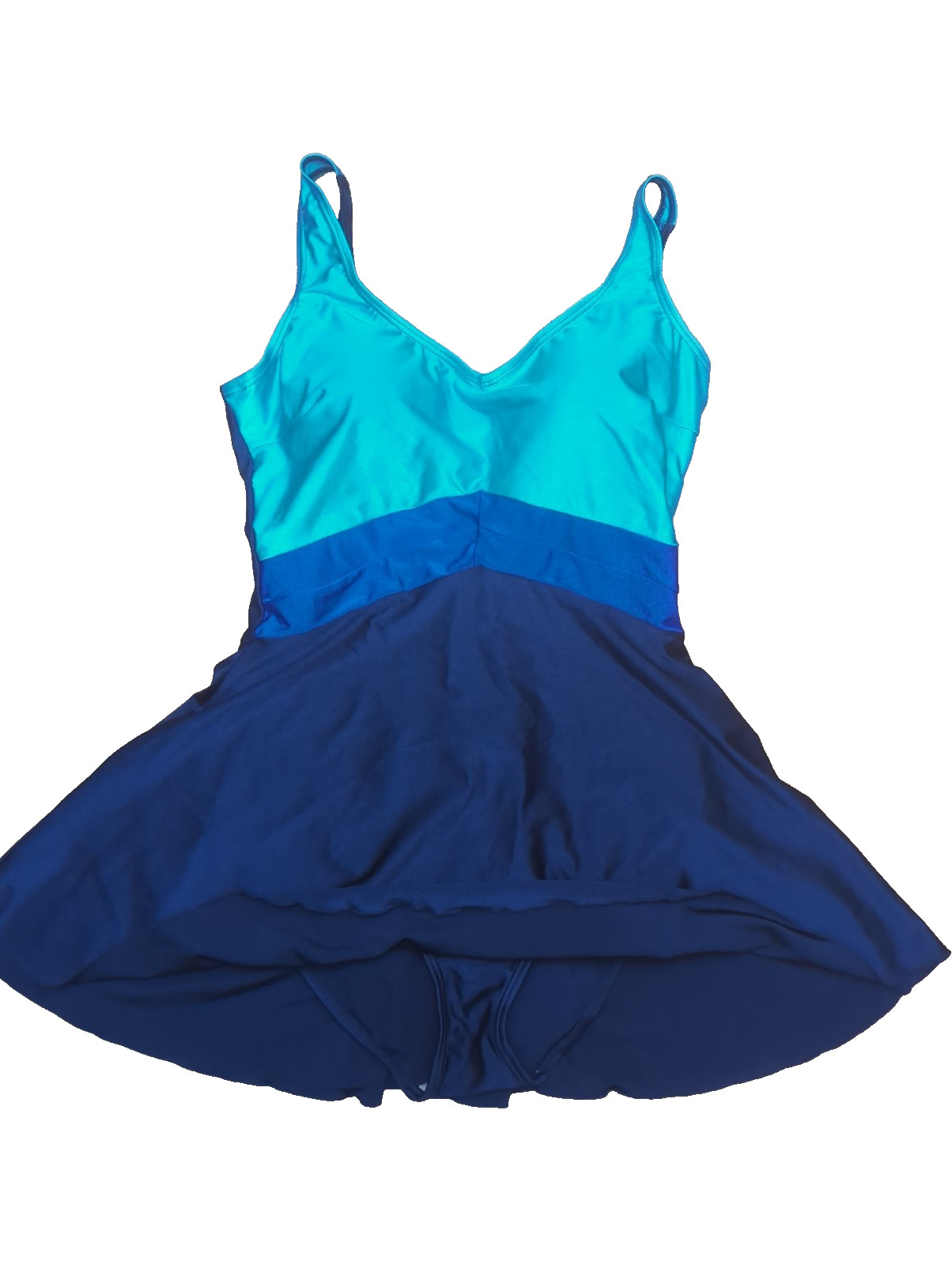 Blair Vintage Swimsuit 1970&rsquo;s-80&rsquo;s Blue Skirt 14/Medium