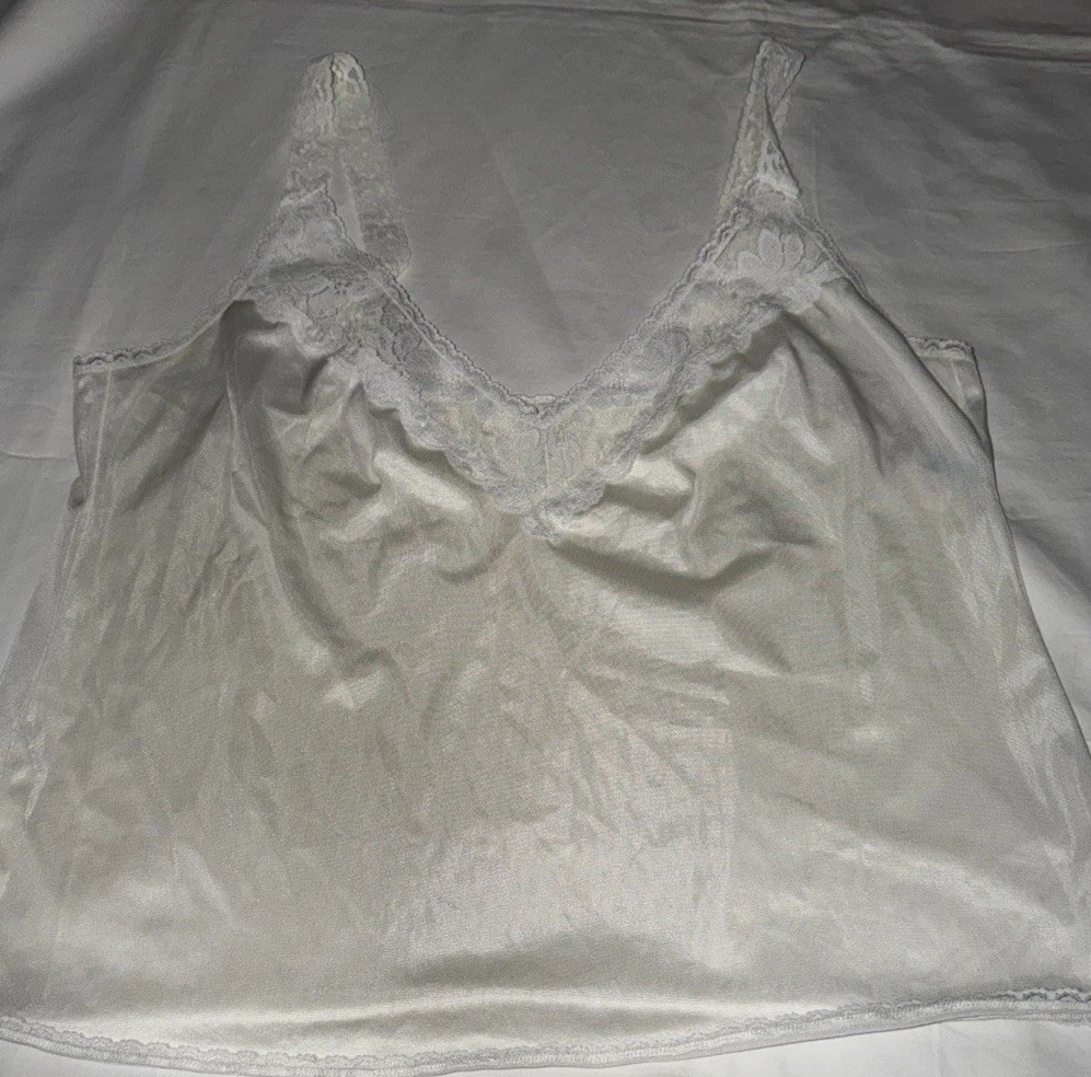 Maidenform Something Special Lace Top Camisoles, Size 40, Lot Of 2, Made in USA