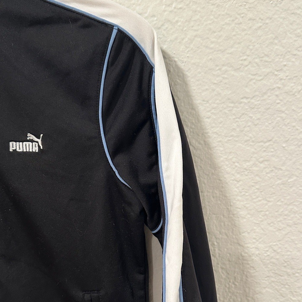 Vintage Puma Zip-Up Jacket With Pockets – size small