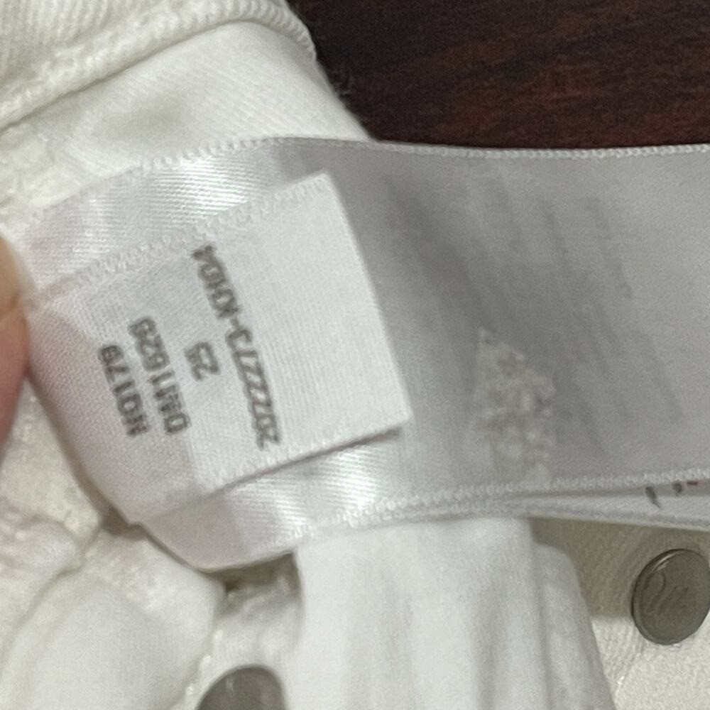 Madewell The &rsquo;90s Straight Crop Jean Size 25 in Tile White