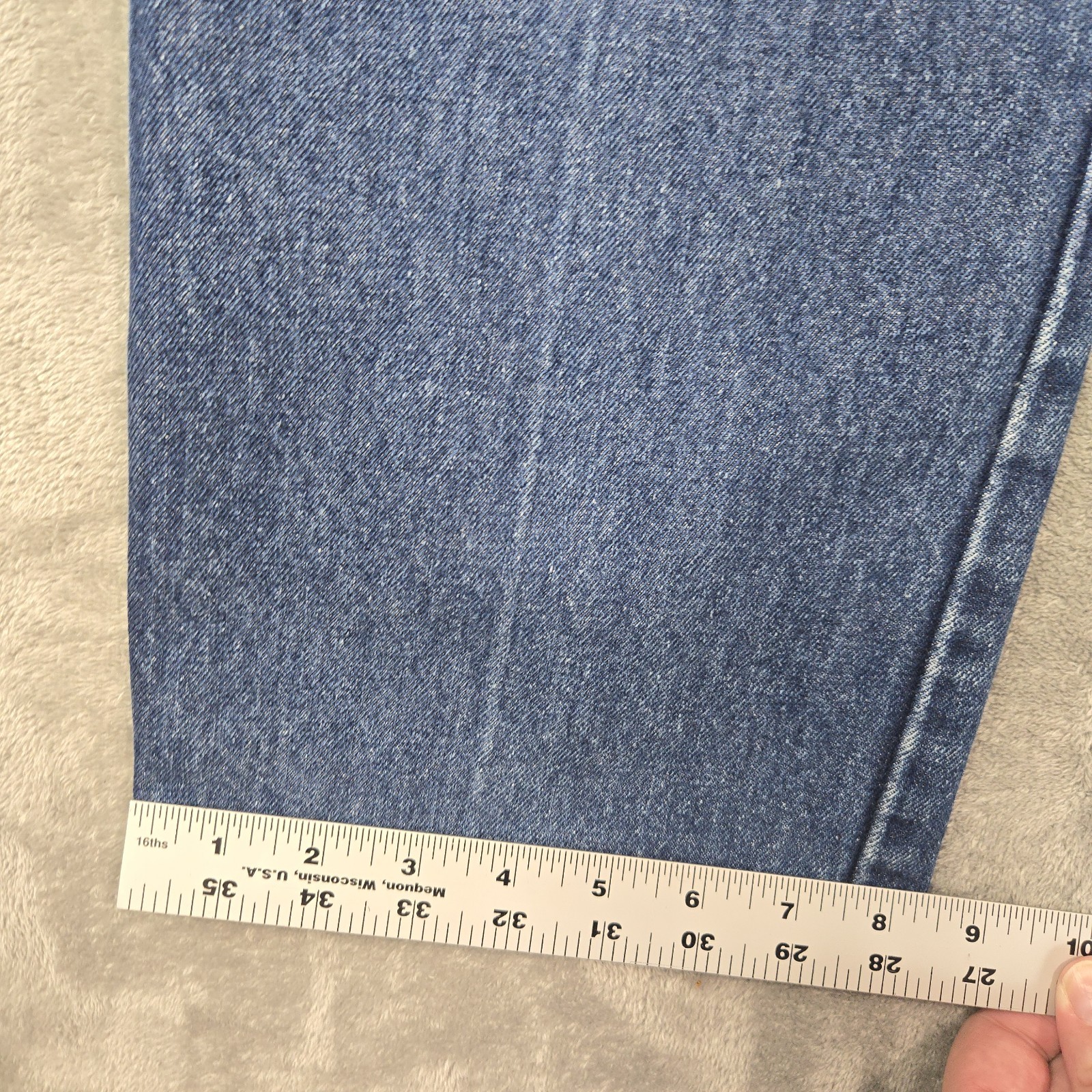 Vintage 70s 80s Lawman Jeans 30 XL Hemmed (~26&Prime;x27&Prime;) Blue Fade Denim 100% Cotton