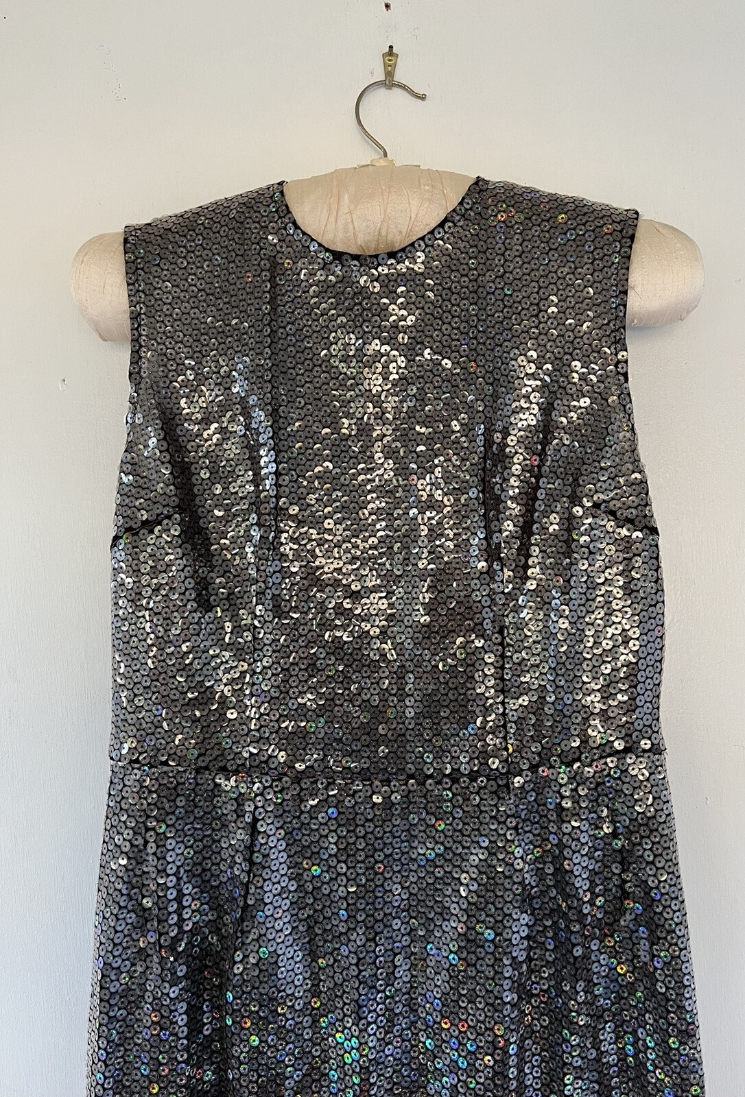 Comme Des Garcons 1999 A/W Runway Sequin Sheath Cocktail Evening Dress