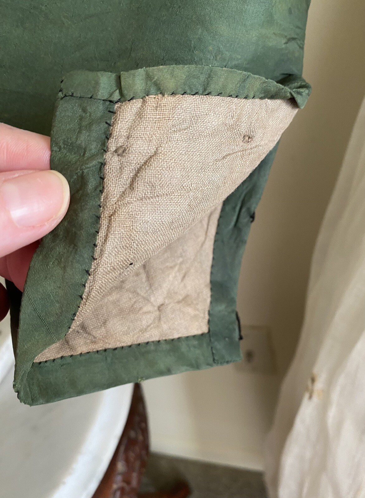 Rarest 1825 Regency Spencer Jacket Rich Emerald « Arsenic » Green Museum Quality!