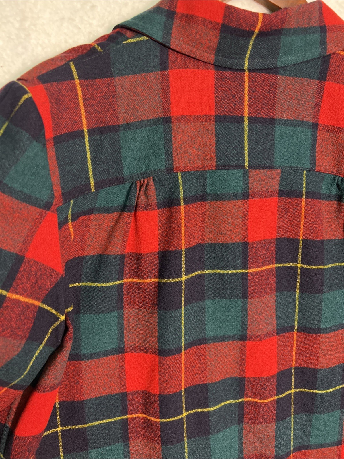 Vintage 50s Pendleton 49er Jacket Shadow Plaid Sz M Rockabilly