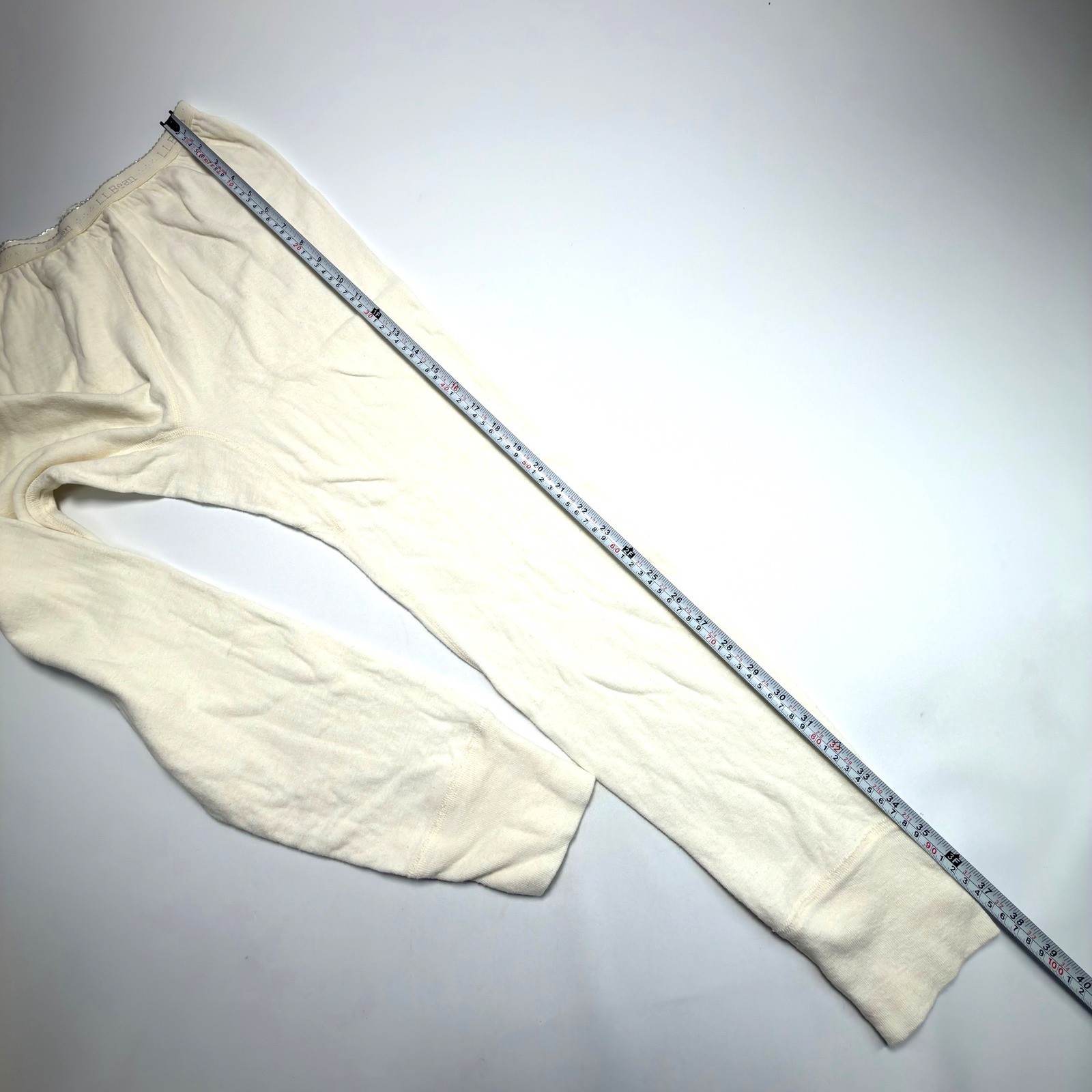 L.L.Bean Vintage Wool Blend Double Layer Thermal Long Underwear Pants Small