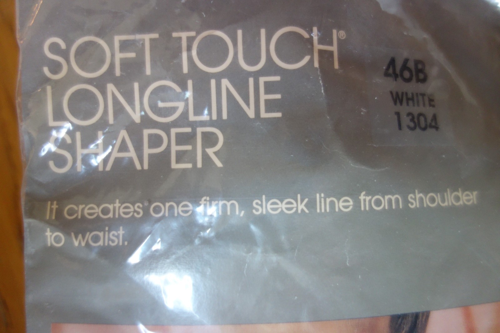 Vintage JCP Goddess Longline Shaper Size 46B #1304 White NOS