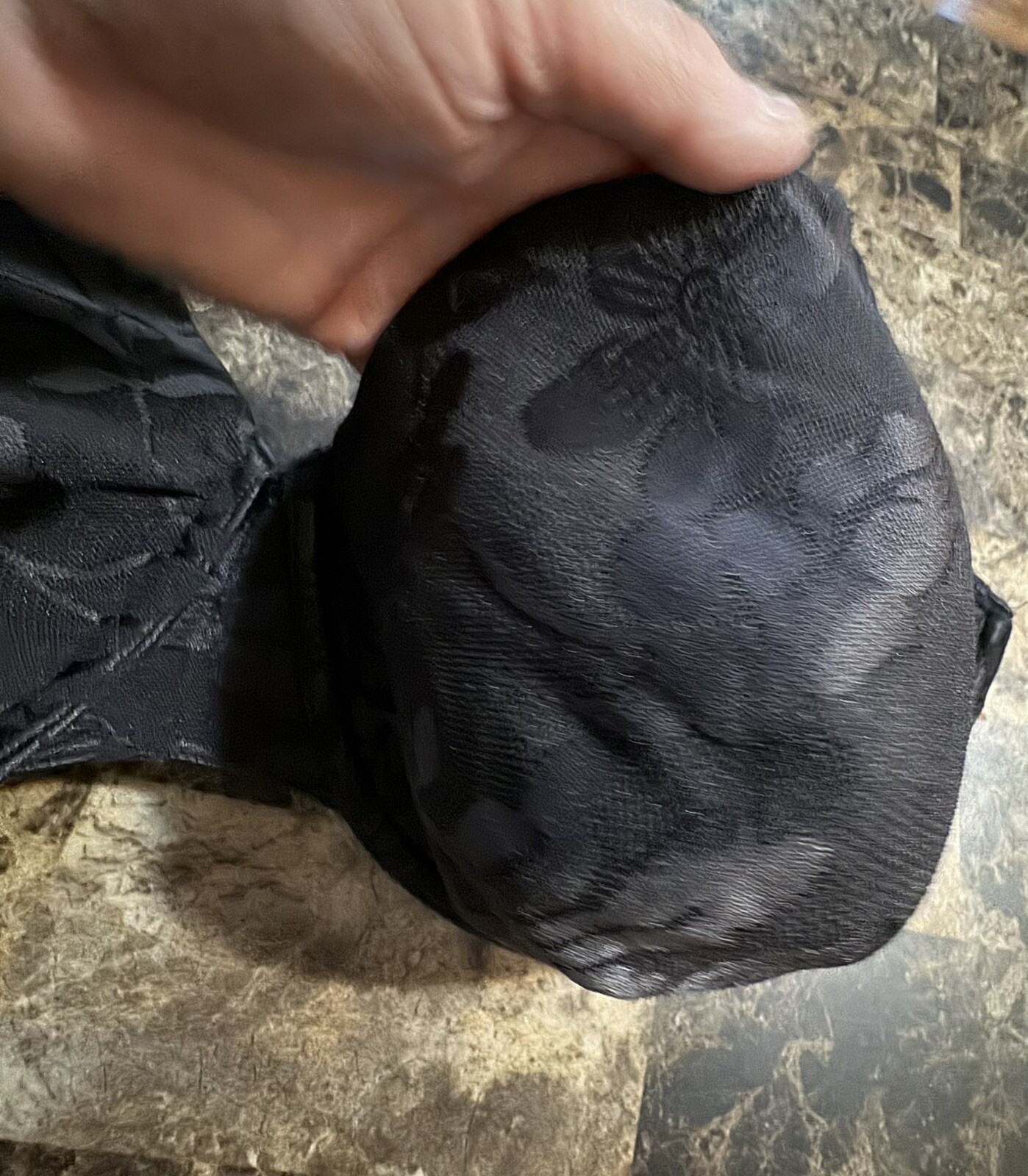 VINTAGE PLAYTEX BRA! 40 DD. BLACK