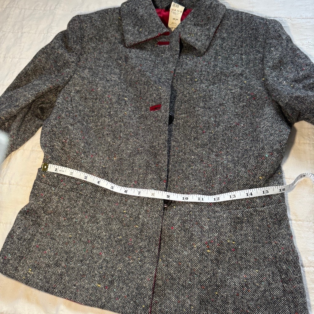 Gianni Versace Couture Wool Matching Suit Blazer and Skirt • Size: 40 / S