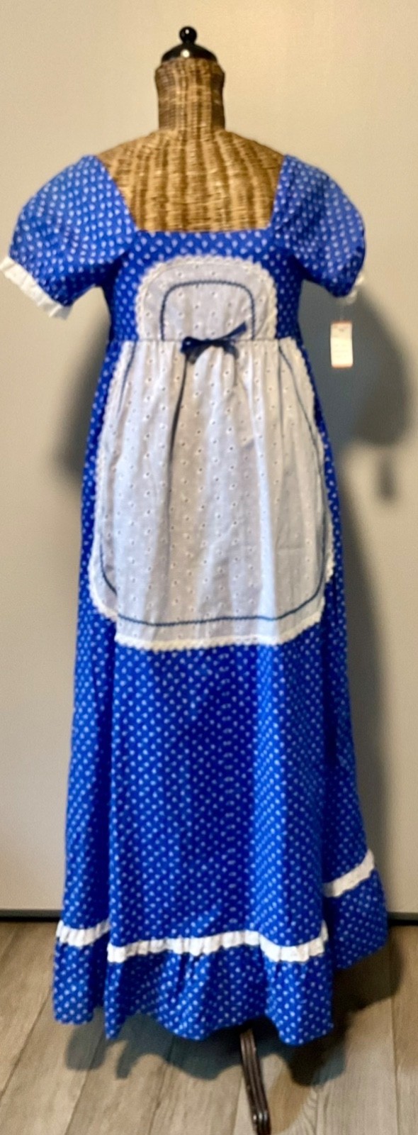 NWT DEAD STOCK * VINTAGE * Hawaiian Cottage Core Prarie Maxi Dress. RARE!
