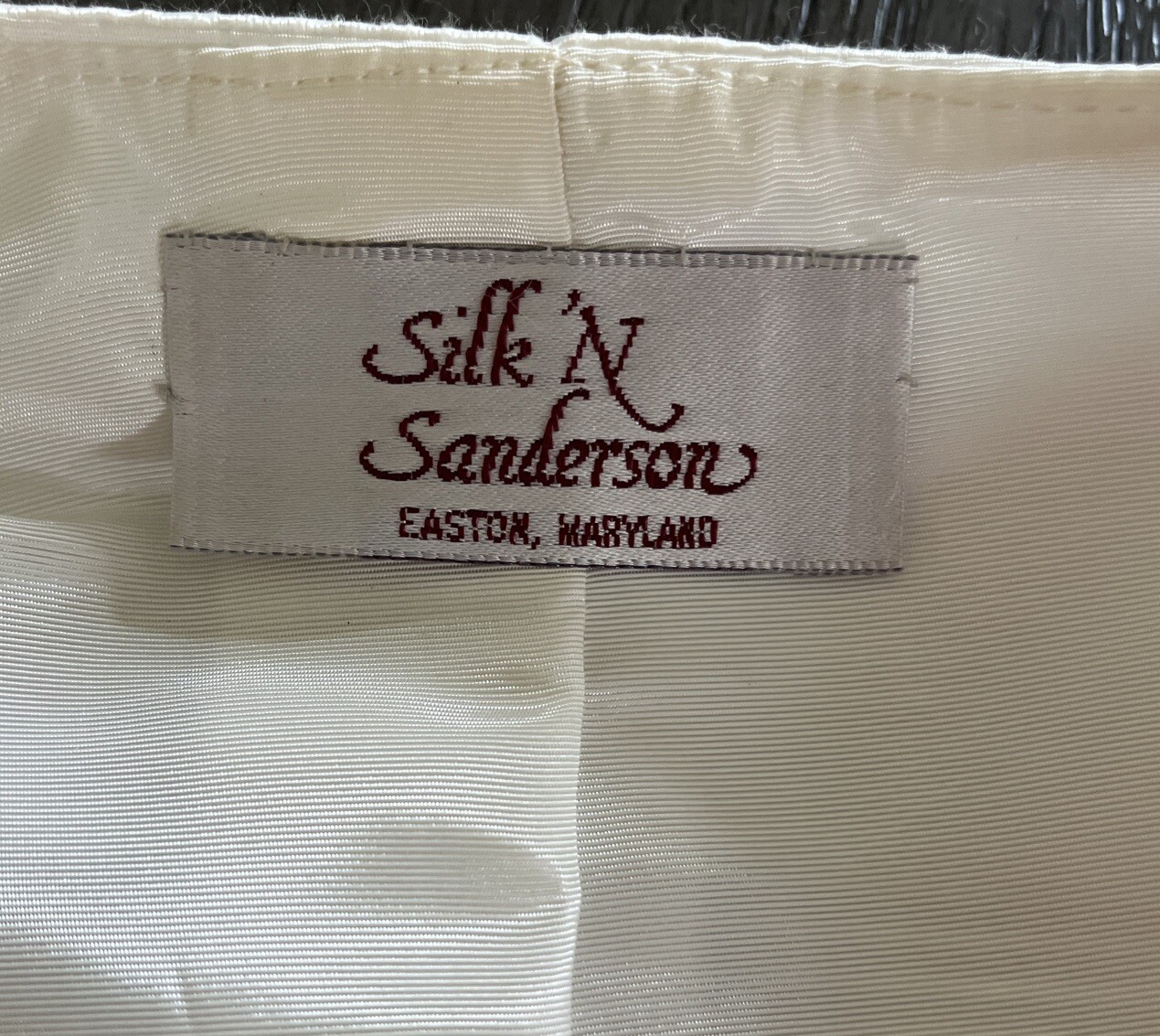 Vintage SILK &lsquo;N SANDERSON Blazer Jacket Off-White RHINESTONE BUTTONS Peplum