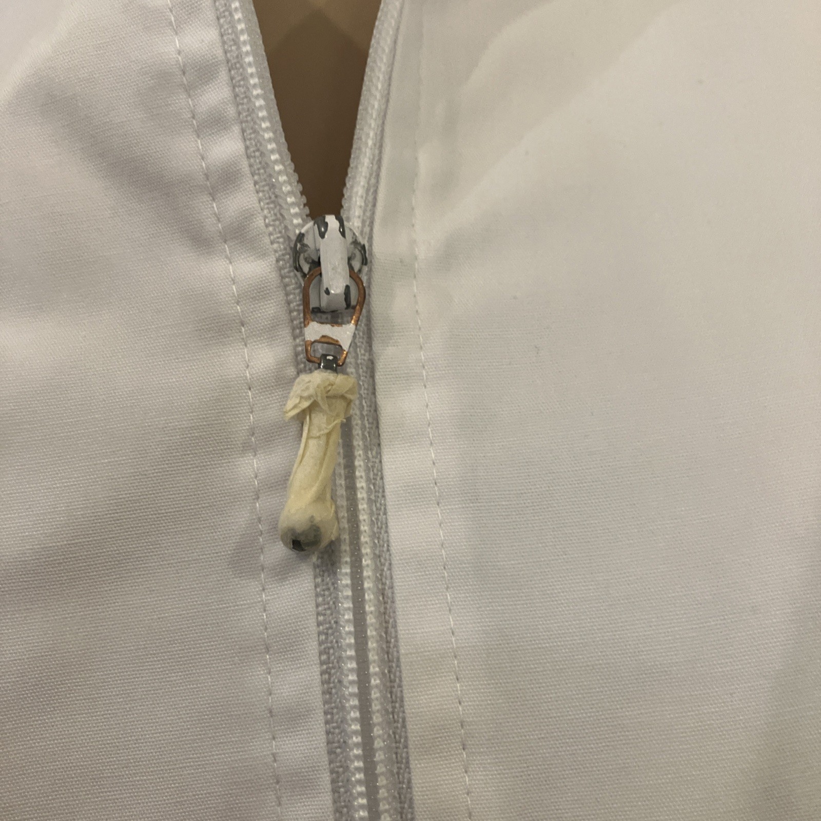 Vintage Koret Francisca White Jacket Women&rsquo;s Size Medium With Pockets Full Zip