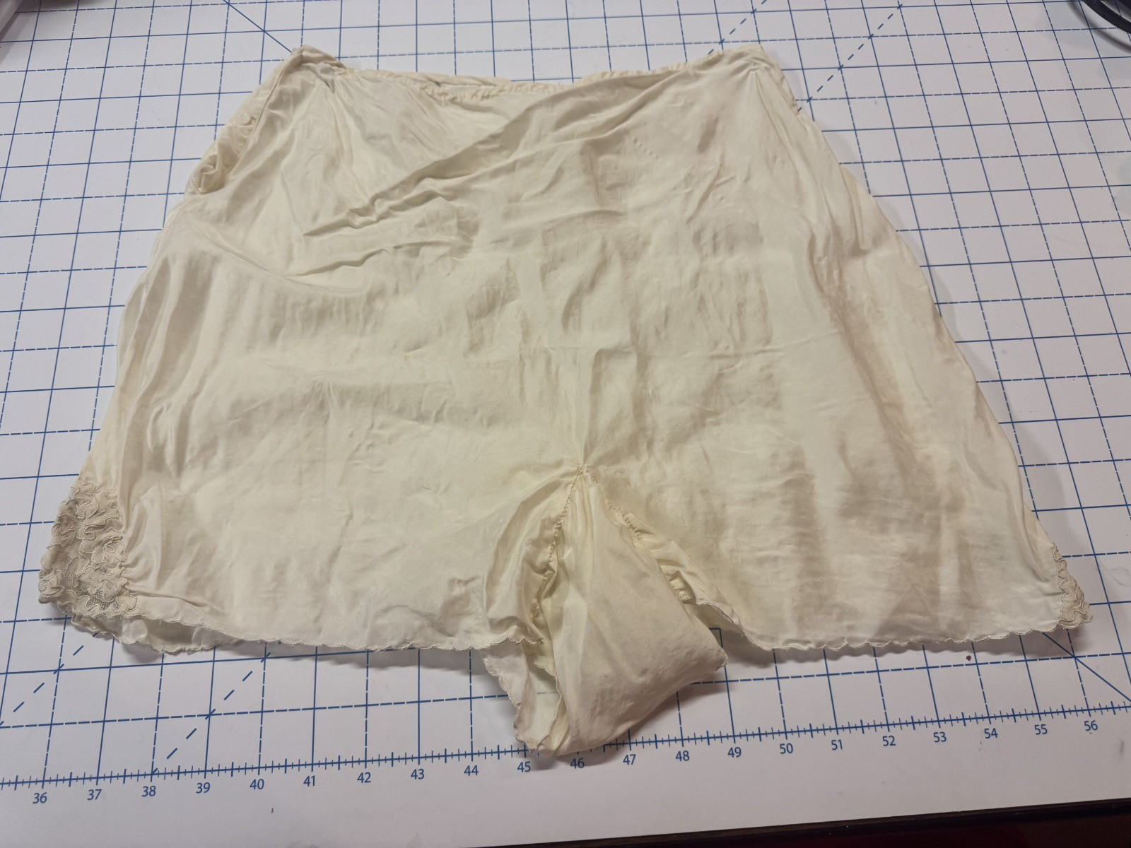 Antique Women&rsquo;s High Waisted Panties with lace details XS/S