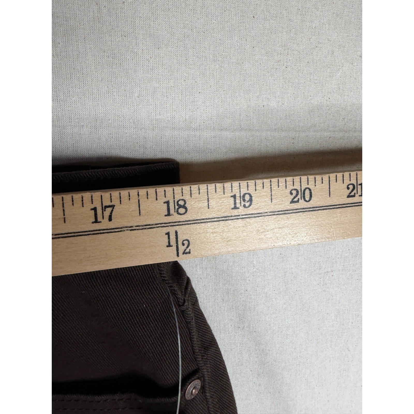 New Gloria Vanderbilt Amanda Slimming Classic Tapered Leg Pants size 16 Brown
