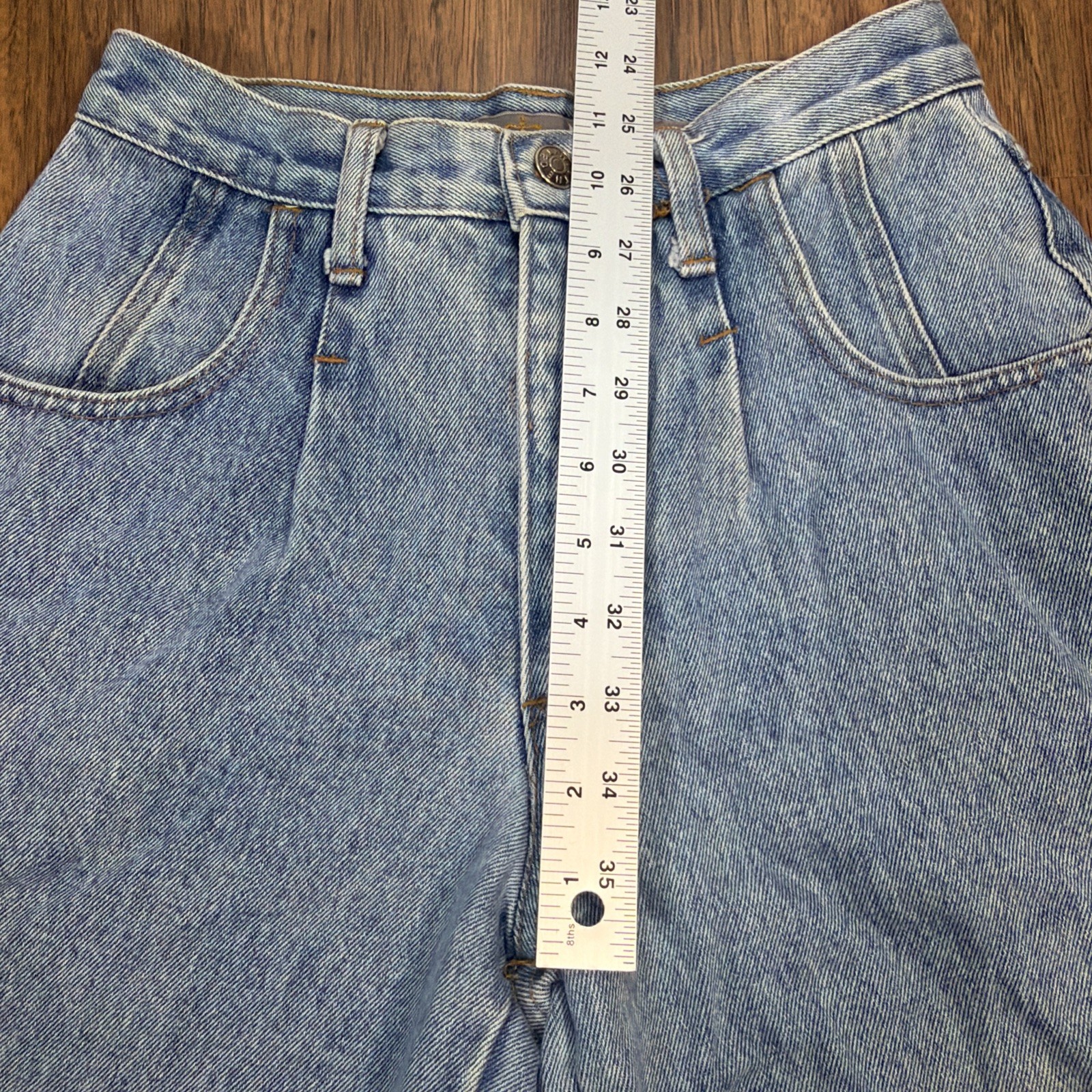 Vtg The Limited 70s 80s Jean Shorts Hi-rise Womens 2 Pleated USA 25×8.5 Cut Offs