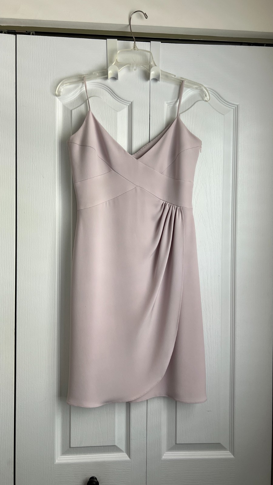 Giorgio Armani Collezioni Vintage Pink/Mauve Spaghetti Strap Cocktail Dress Sz 8