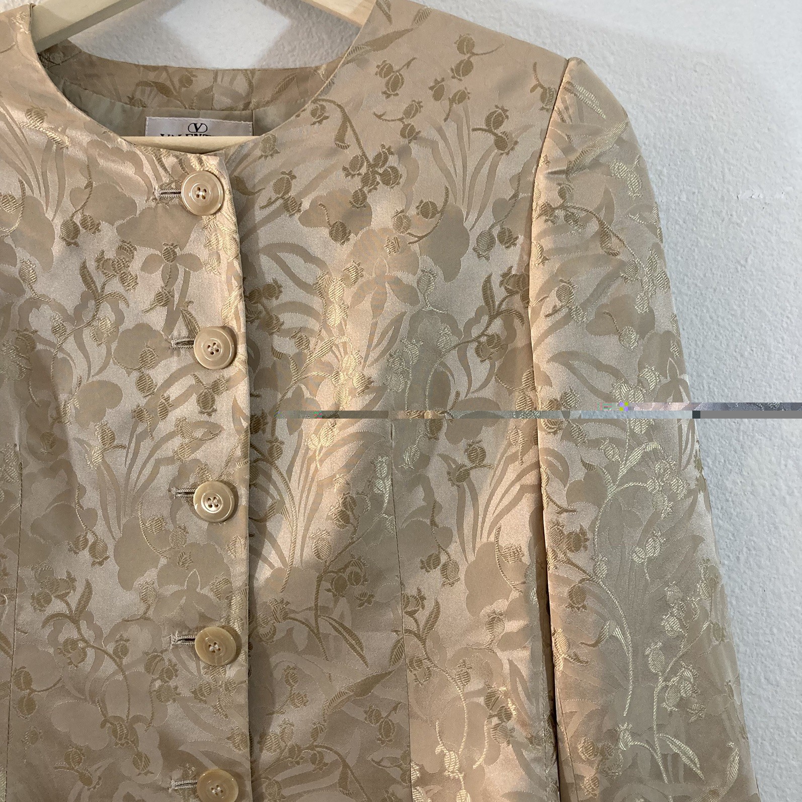 Valentino Brocade Blazer, Lady Jacket, Miss V, Size 10