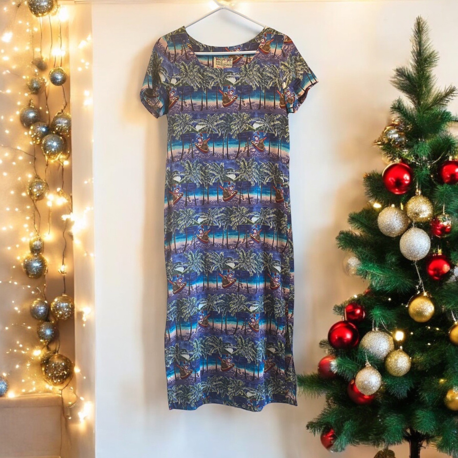 Reyn Spooner Mele Kalikimaka Womens S Christmas Dress Limited Edition Peggy Chun