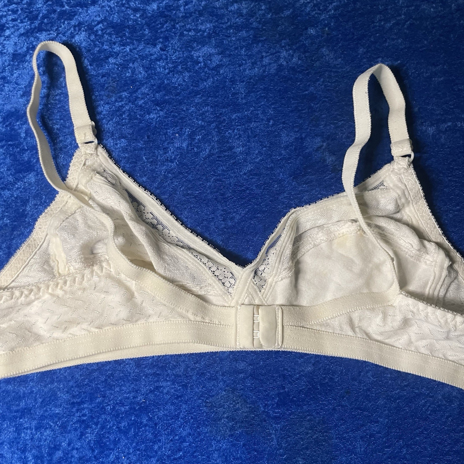 Vintage Playtex Everyday Basics Bra 36b White Bralette