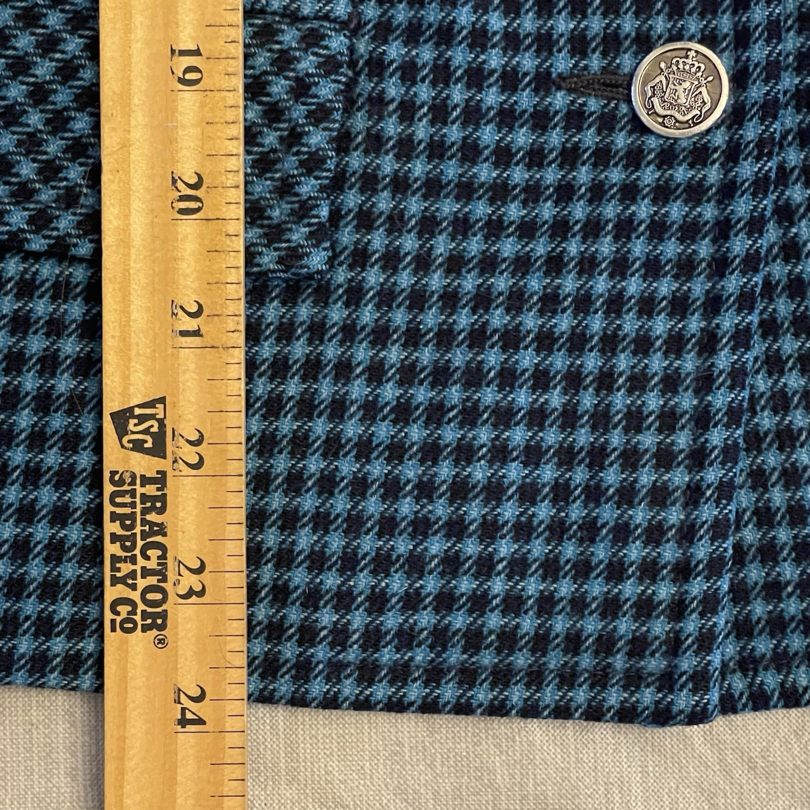VTG Pendleton Wool Sleeveless Sheath Dress & Jacket 70s Size 12 Houndstooth