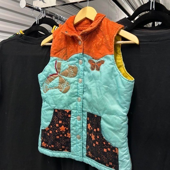 Sick Vintage 2000&rsquo;s Butterfly True Religion Streetwear Vest