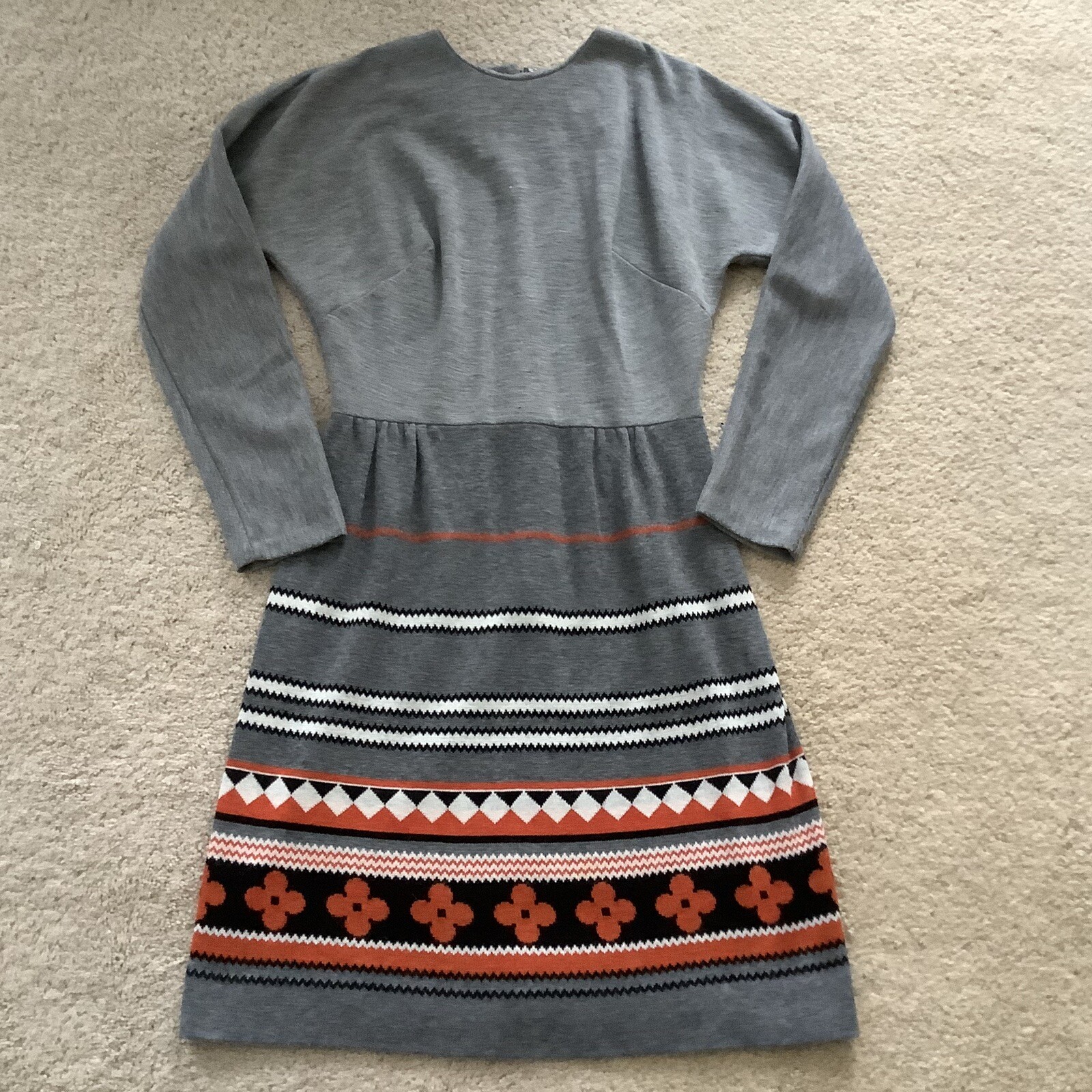 Vintage 1960&rsquo;s Plaza South Mod Dress Woman&rsquo;s 12 Made in the USA