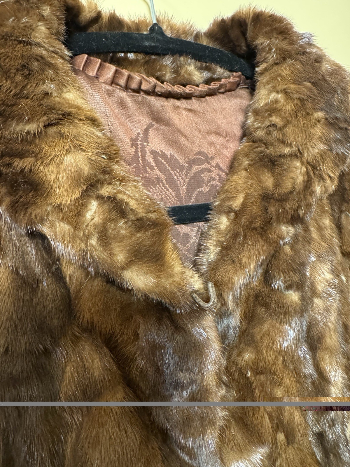 Mink Coat VINTAGE decades old mid Century luxury fashion statement NO RESERVE !