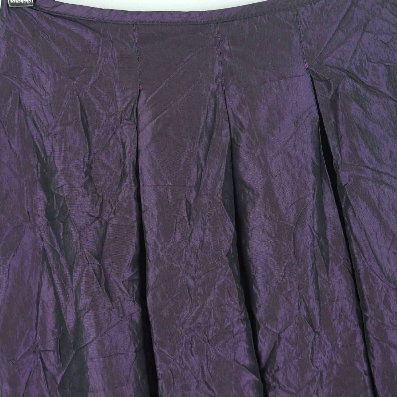 Vintage XXS Maxi Skirt 90s Y2K Iridiscent Purple Whimsigoth Goth Witchy Vamp