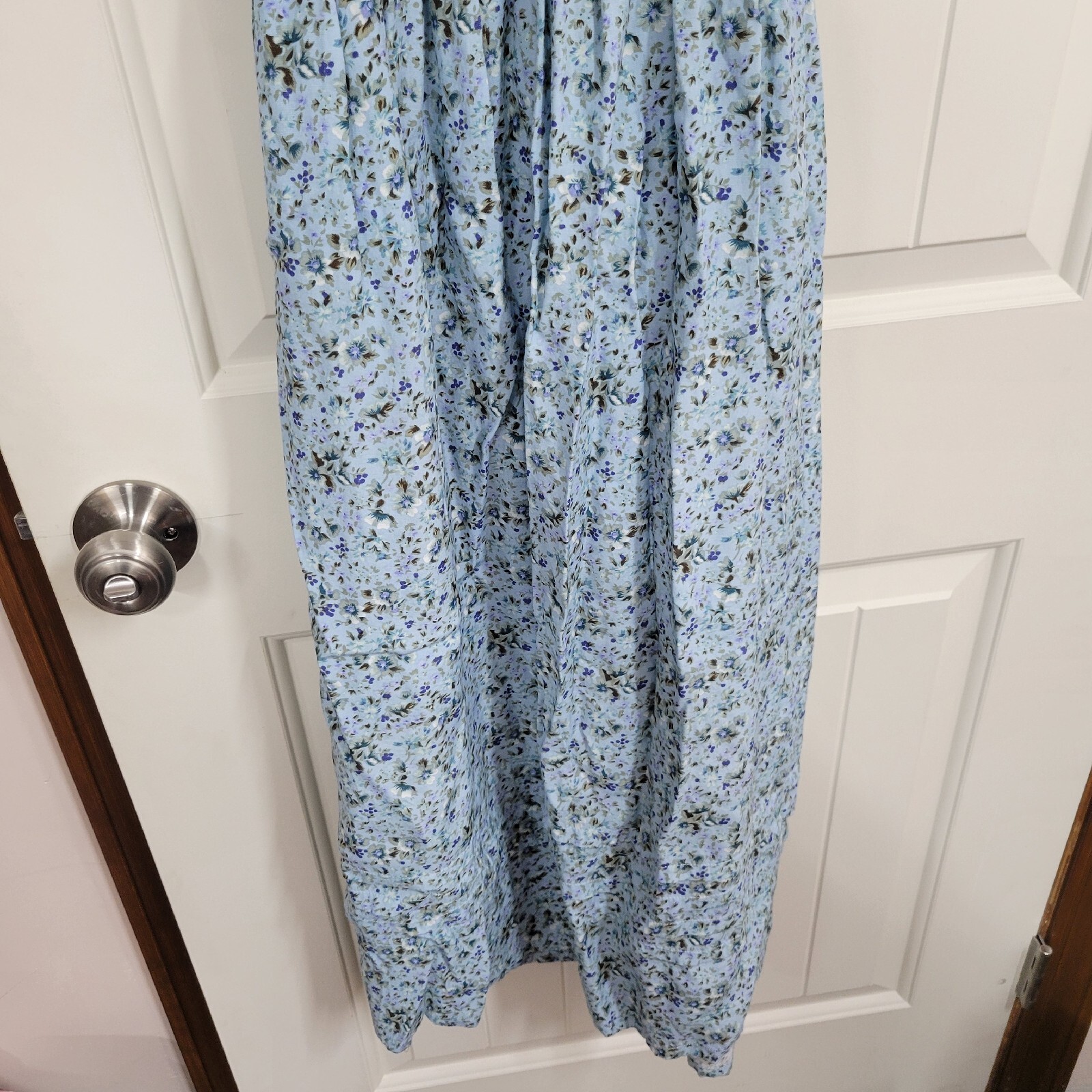 vintage Karin Stevens 1990s Cottage core summer babydoll midi dress (See Desc)