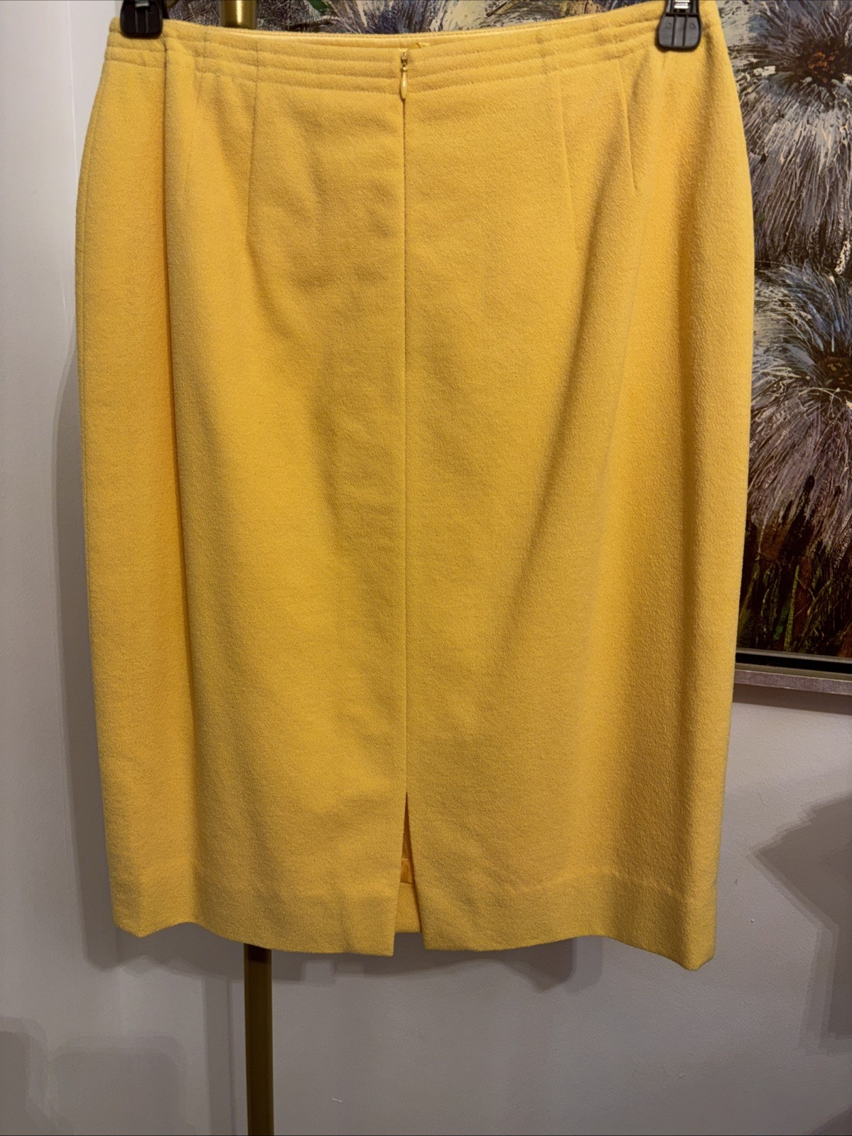 Vintage Escada Margaretha Ley, 90s Power Suit 38/42 Sunshine, Yellow RN61891