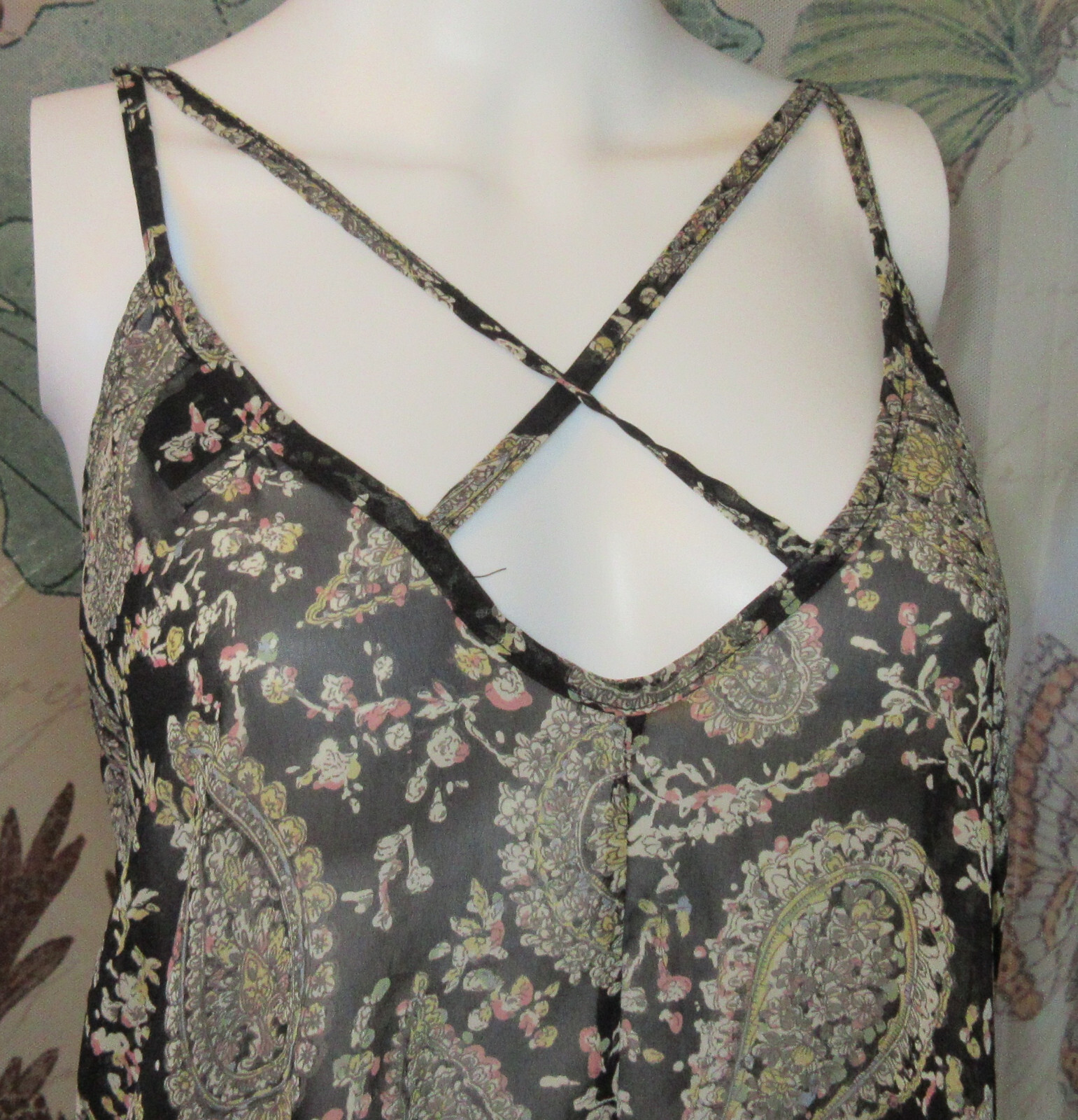 Size L Traciel Sheer Blouse top