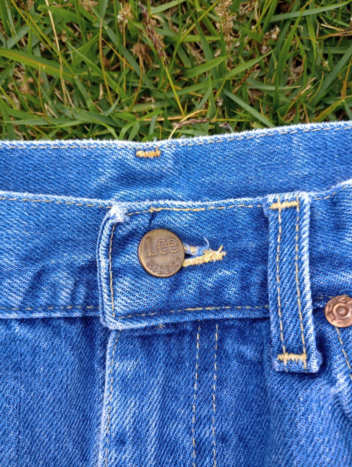 Vintage LEE Rider, Black Label Women&rsquo;s Blue Jeans Size 31 Waist, 32 Inseam