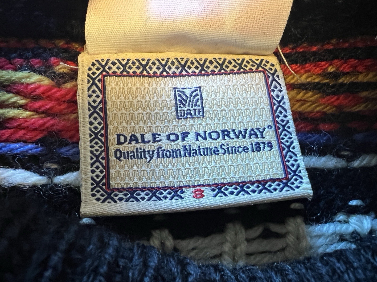 VTG Dale of Norway Wool USA Olympic Sweater XS Size Norwegian Craftsmanship Rare
