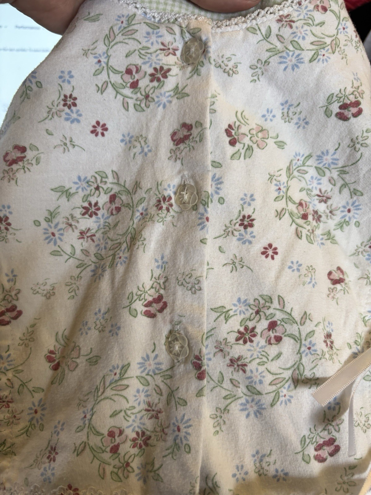 Laura Ashley Cottagecore Frilly Gown English Countryside Floral Long Nightgown M