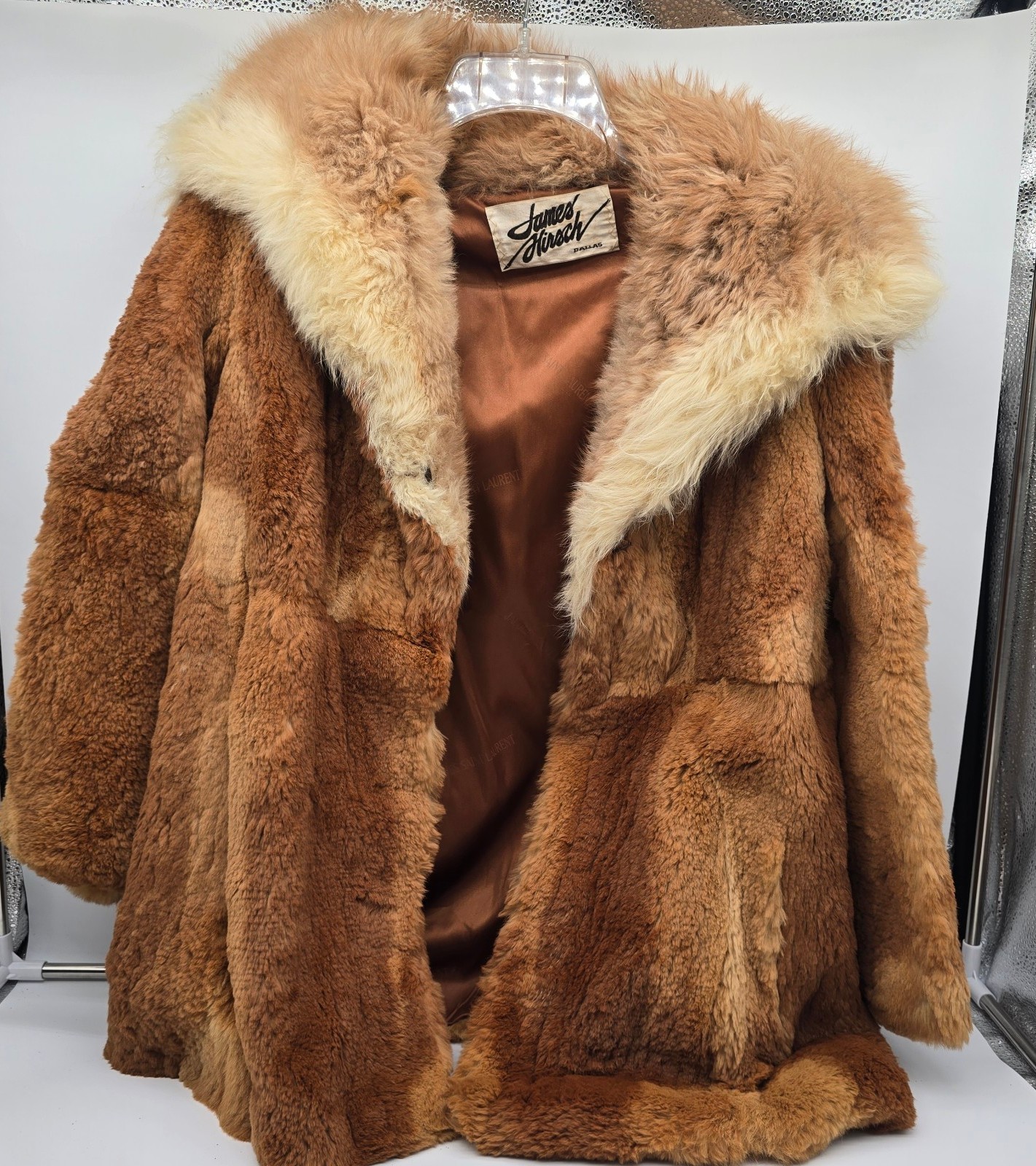 1950s Vintage Fur Coat James Hirsch Jim Ed Brown Autograph Rare Grand Ole Opry