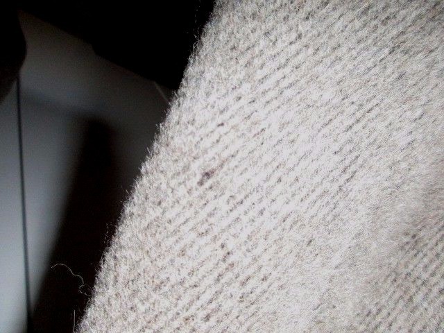 ALPACA SUPERFINE BROWN BUTTON UP COAT Condor Tips Women&rsquo;s Small Medium Maglia