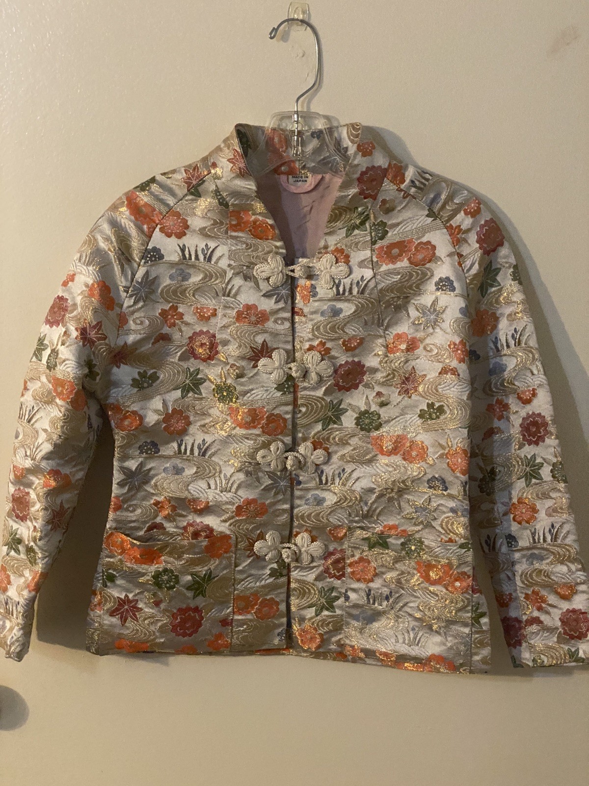Vintage Japanese Silk Brocade Jacket