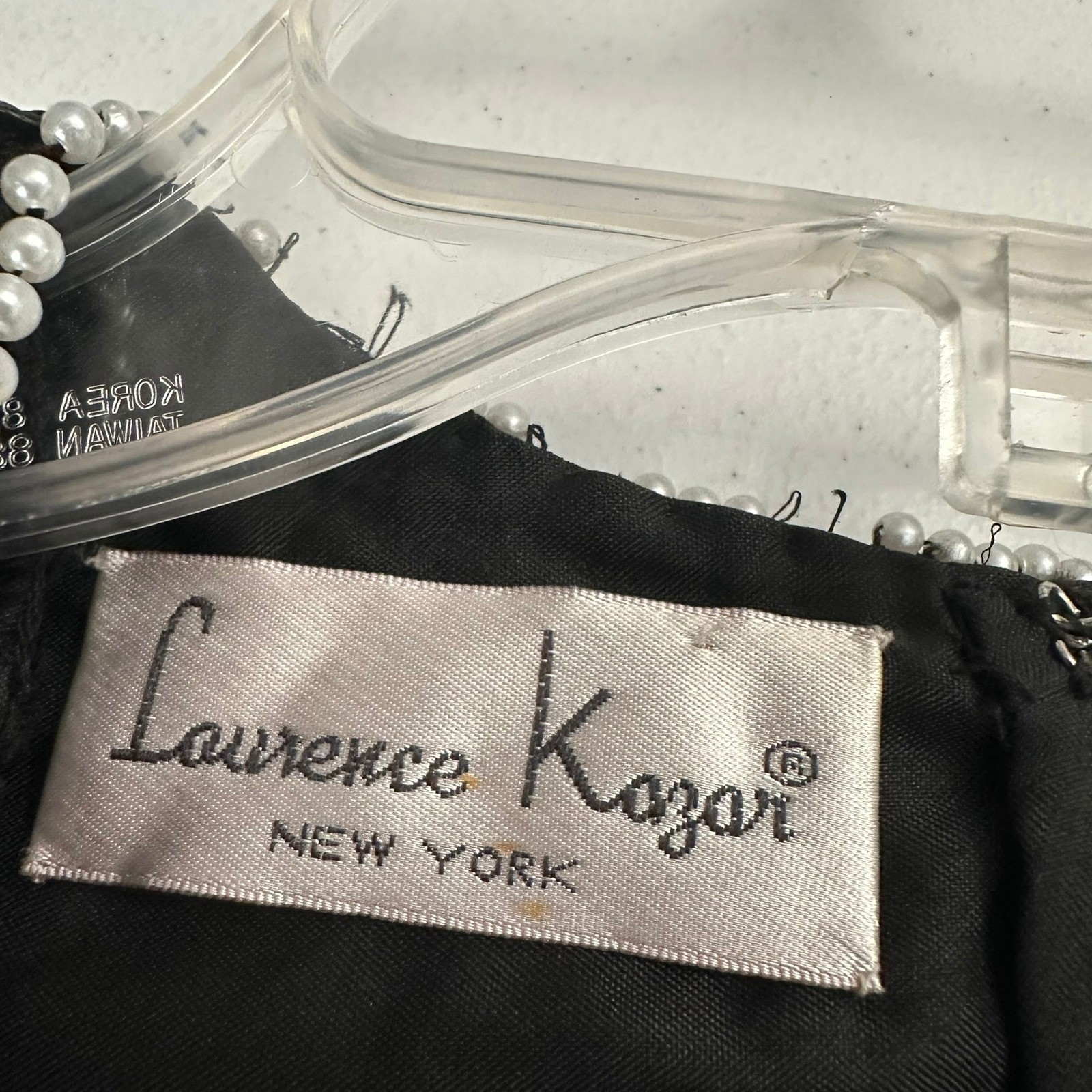 Laurence Kazar Womens Vintage Art Deco Glam Beaded Top Size S Glam Cocktail