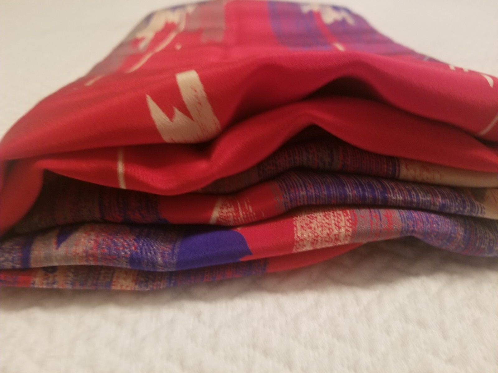SILK Fabric Designer/Multi Color HIGH QUALITY Shanghai Japan 4yd Beautiful